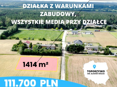 Działka budowlana Toporzysko