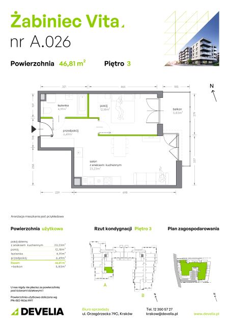 Mieszkanie Żabiniec, ul. Żabiniec 56