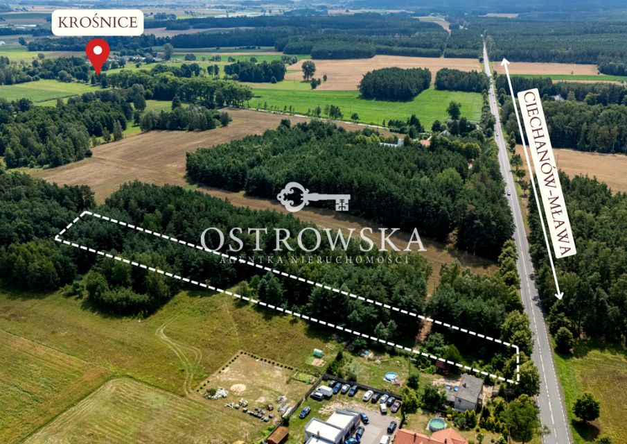 Działka KROŚNICE
