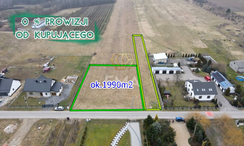 Działka budowlana Zawada