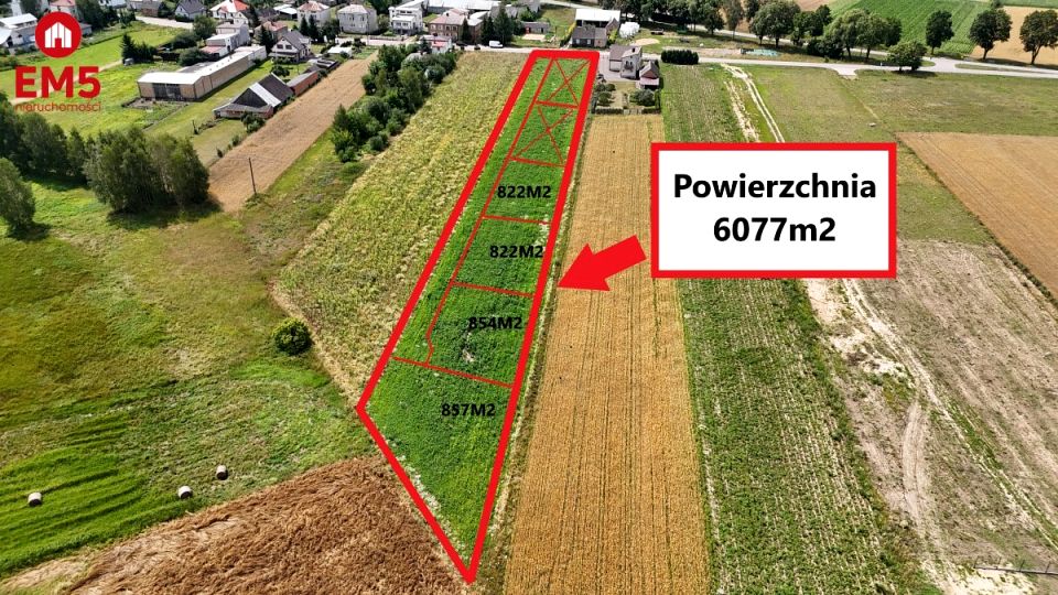 Pusta działka Knyszyn