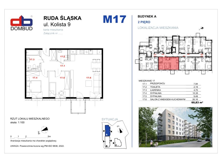 Mieszkanie Nowy Bytom, ul. Kolista 14
