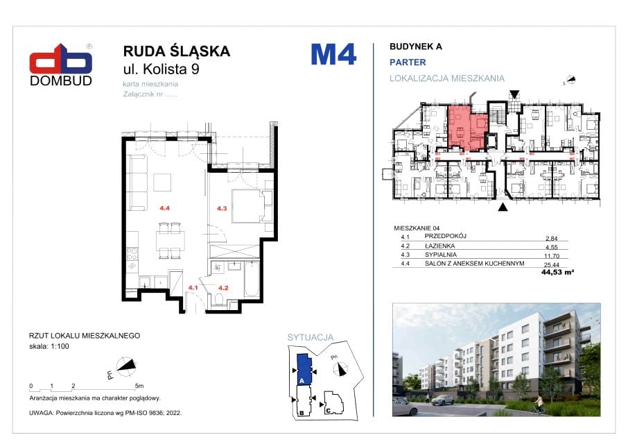 Mieszkanie Nowy Bytom, ul. Kolista 14