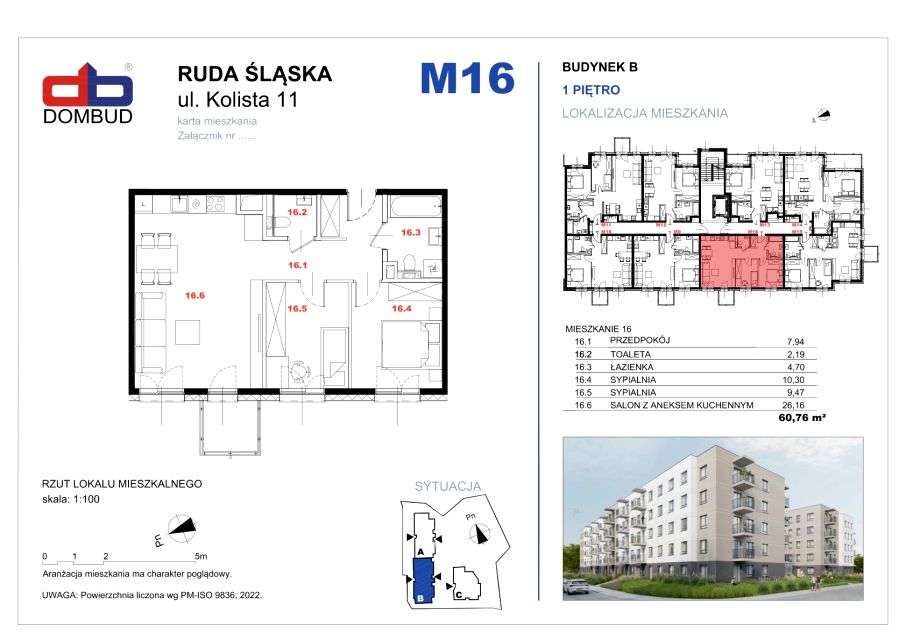 Mieszkanie Nowy Bytom, ul. Kolista 14