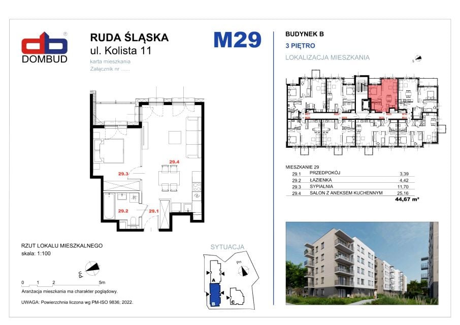 Mieszkanie Nowy Bytom, ul. Kolista 14