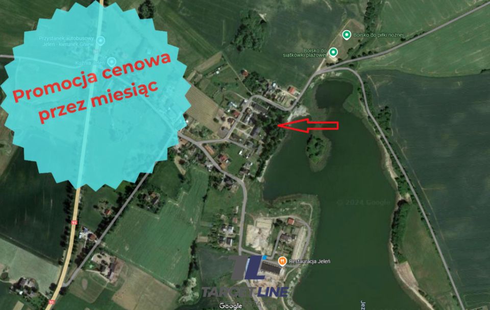 Ogrodzona działka sprzedam