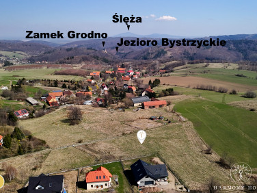 Działka przy lesie