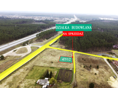 Działka przy lesie