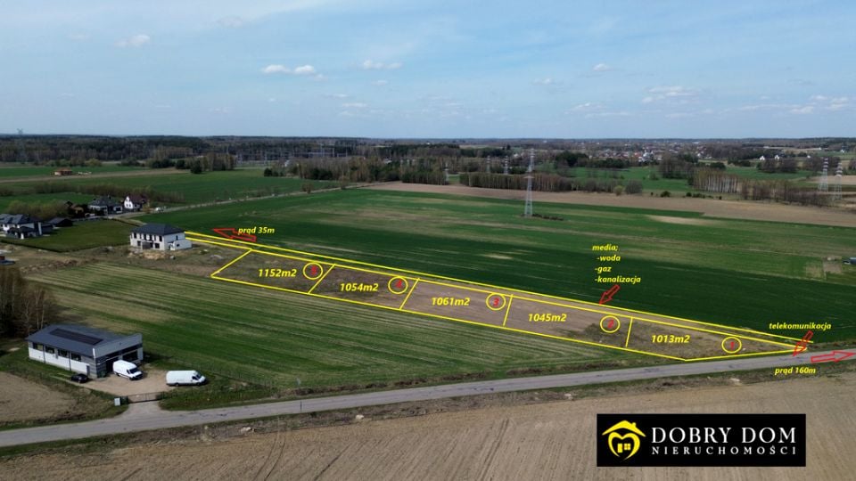 Działka budowlana Turośń Kościelna