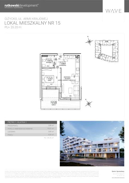Mieszkanie Śródmieście, ul. Armii Krajowej 1