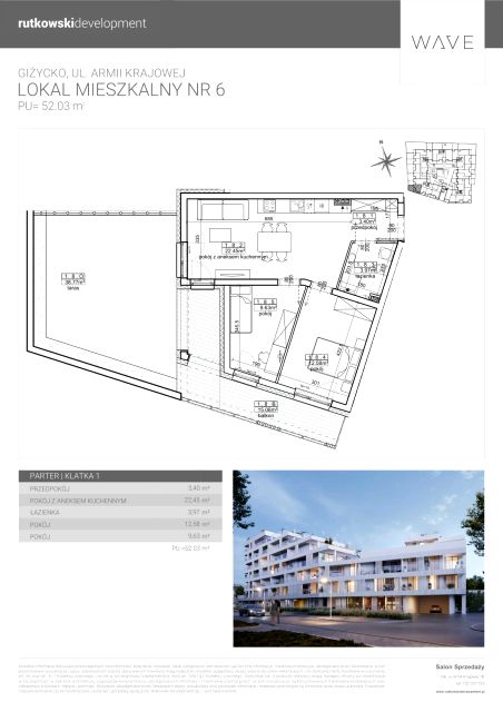 Mieszkanie Śródmieście, ul. Armii Krajowej 1