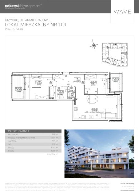 Mieszkanie Śródmieście, ul. Armii Krajowej 1