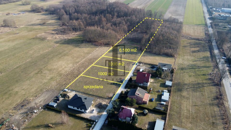 Działka budowlana Obryte sprzedam