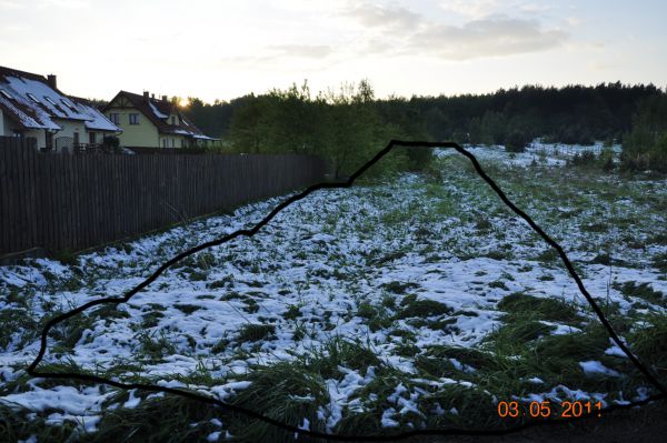Działka budowlana Pątnów Legnicki