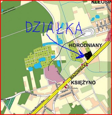 Działka Horodniany