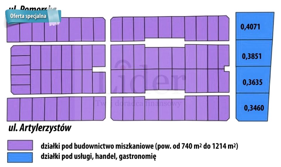 Działka budowlana Lębork