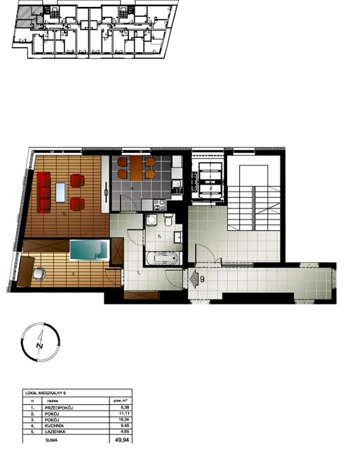 Mieszkanie apartamentowiec sprzedaż