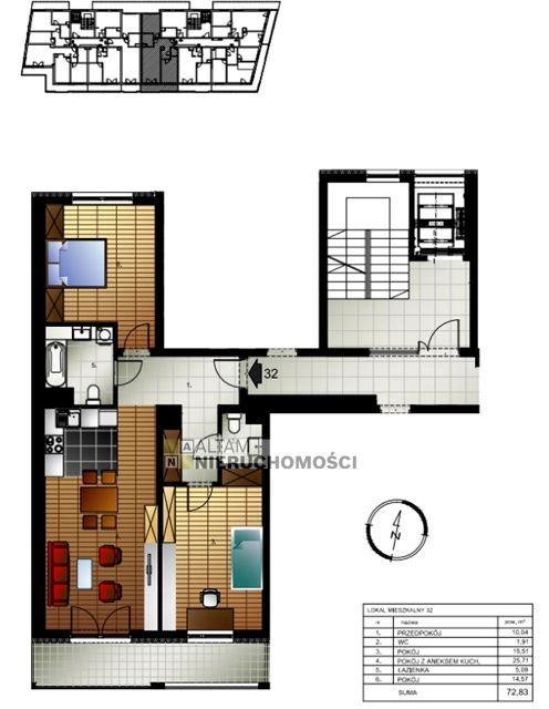 Mieszkanie apartamentowiec sprzedaż