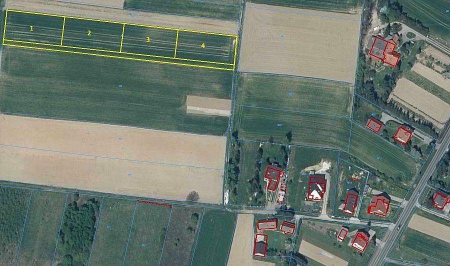 Działka budowlana Dębno