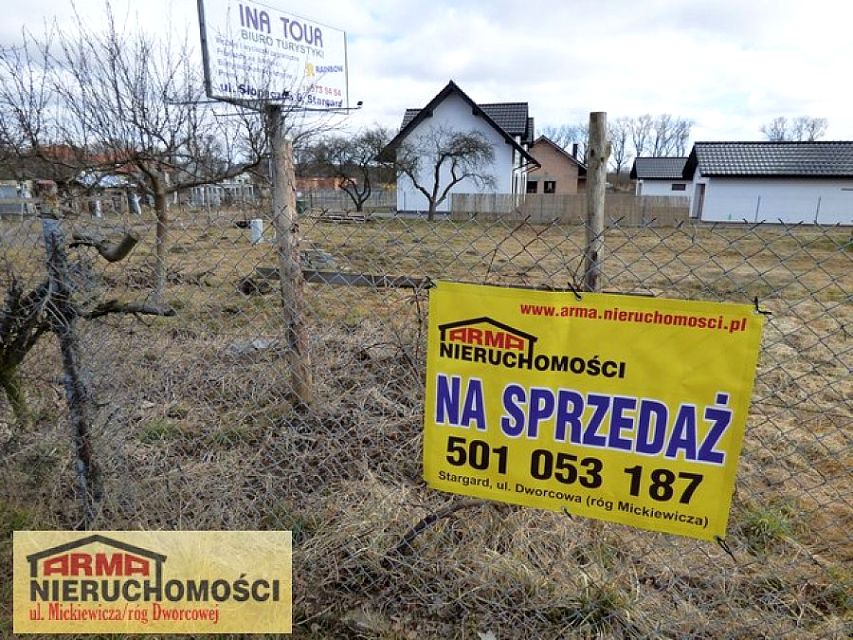 Działka budowlana Stargard