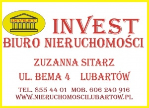 "INVEST" Biuro Nieruchomości Zuzanna Sitarz