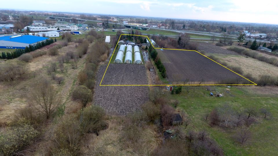 Działka przemysłowa Elbląg
