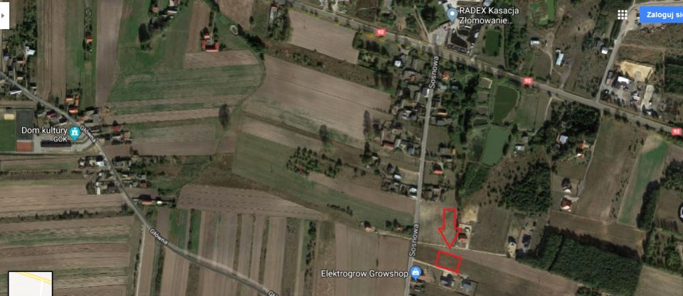 Działka budowlana Brzeźno