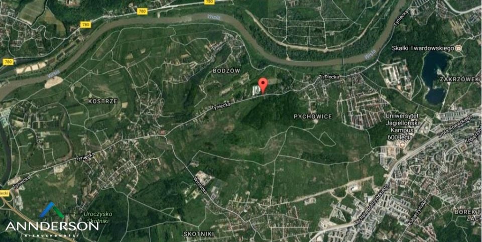 Pusta działka Kraków