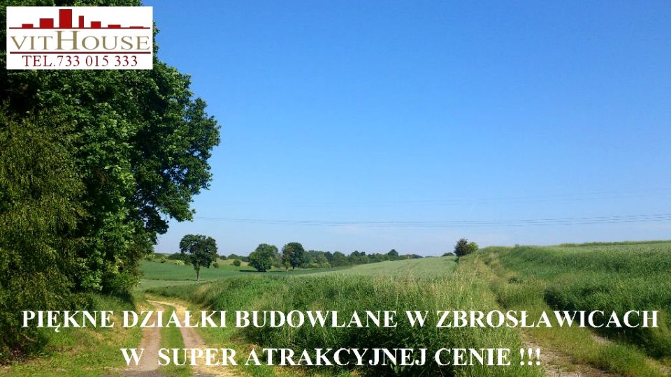 Działka budowlana Zbrosławice