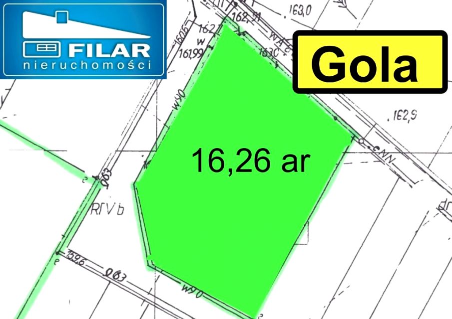 Działka budowlana Gola