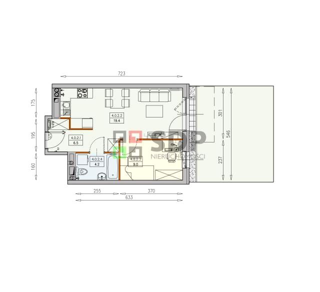Mieszkanie apartamentowiec sprzedaż