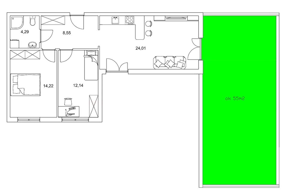 Mieszkanie apartamentowiec sprzedaż