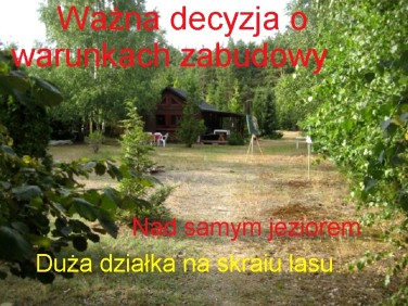 Zabudowana działka Krąg