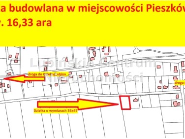 Pusta działka Pieszków