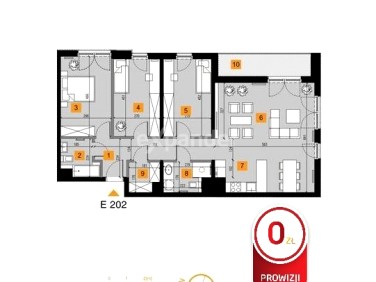 Mieszkanie apartamentowiec Kraków