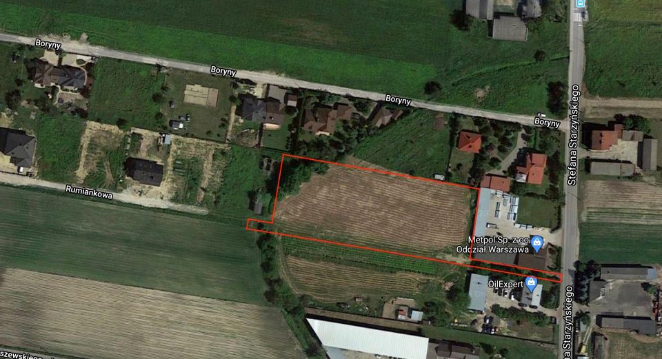 Działka budowlana Dawidy Bankowe