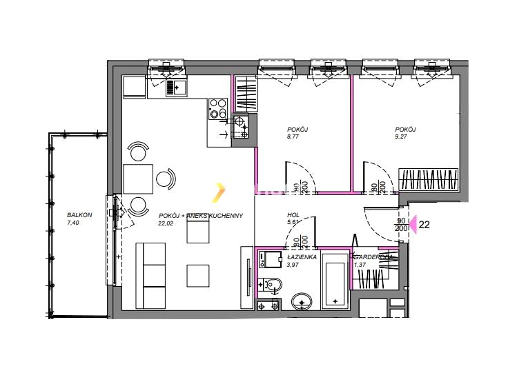 Mieszkanie blok mieszkalny sprzedaż