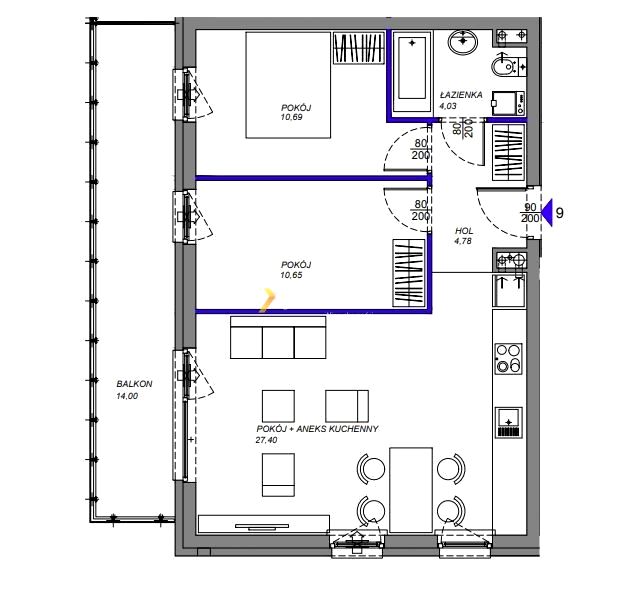 Mieszkanie blok mieszkalny sprzedaż