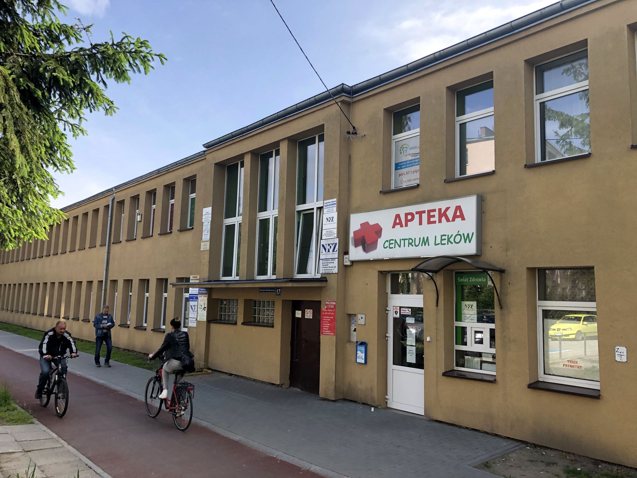 Wynajmę lokal użytkowy 12 m² ul. Sienkiewicza, Nowy Dwór Gdański