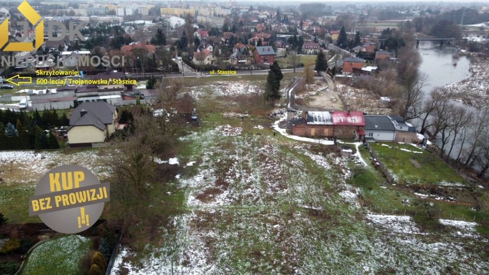Działka nad rzeką