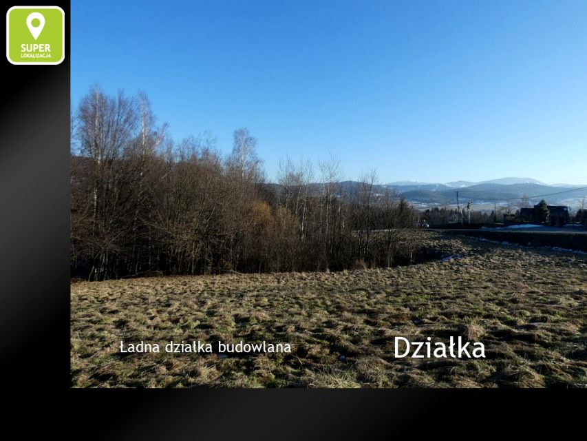 Działka budowlana Żywiec
