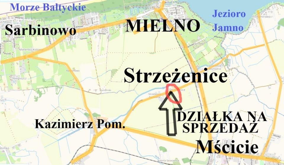 Działka Strzeżenice