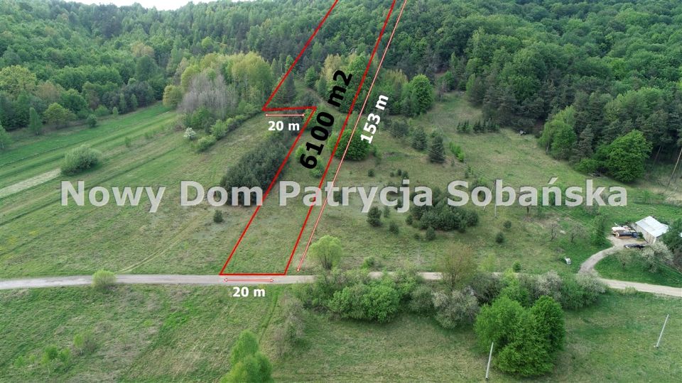 Działka rolna Góry Gorzkowskie