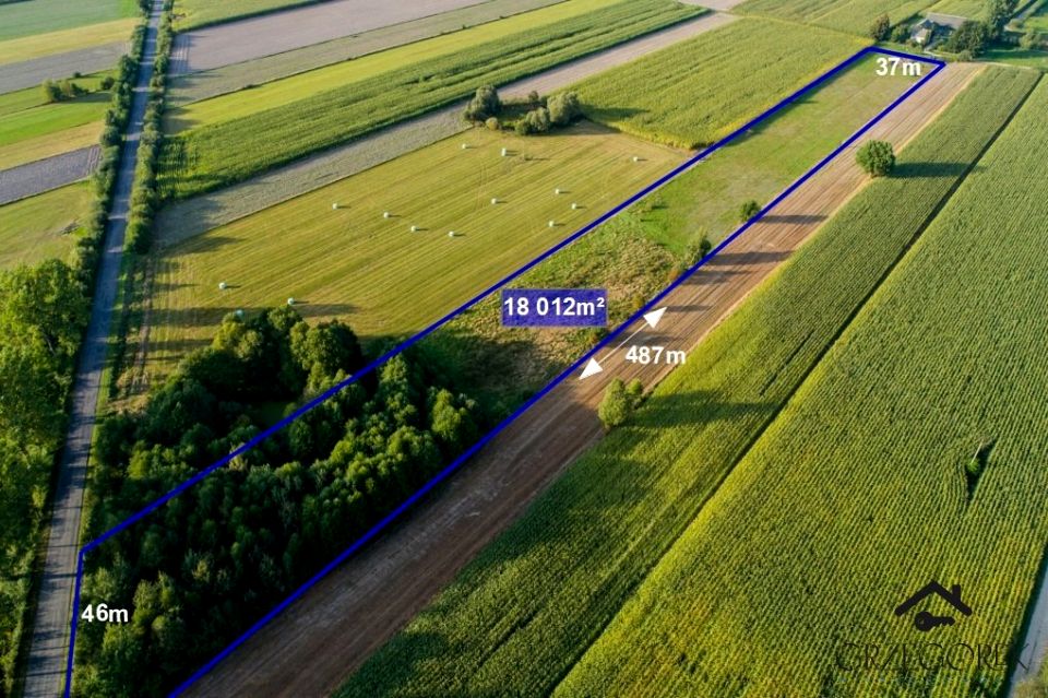 Działka rolna Ciechanowiec