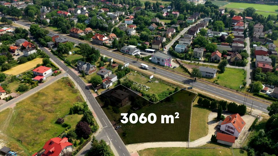 Działka usługowa Tychy