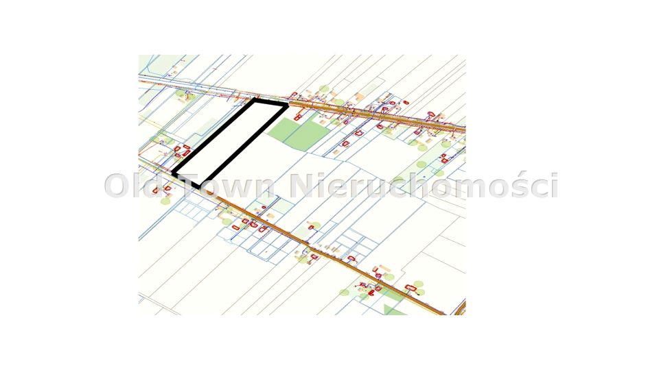 Działka usługowa Niedrzwica Duża