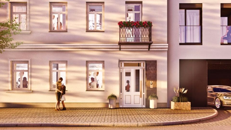 Mieszkanie apartamentowiec nad rzeką