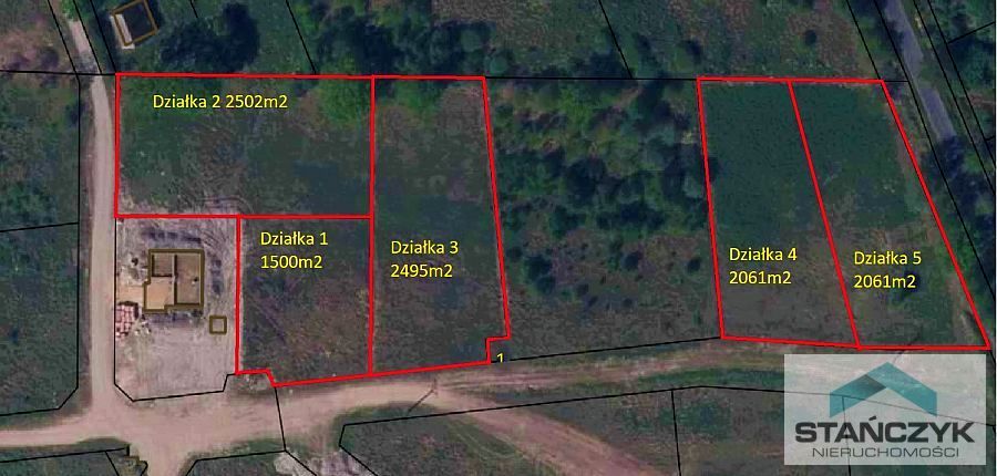 Działka budowlana Grzybowo sprzedam