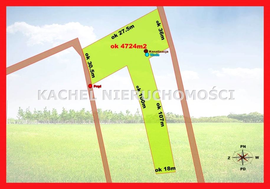 Działka budowlana Lipowa