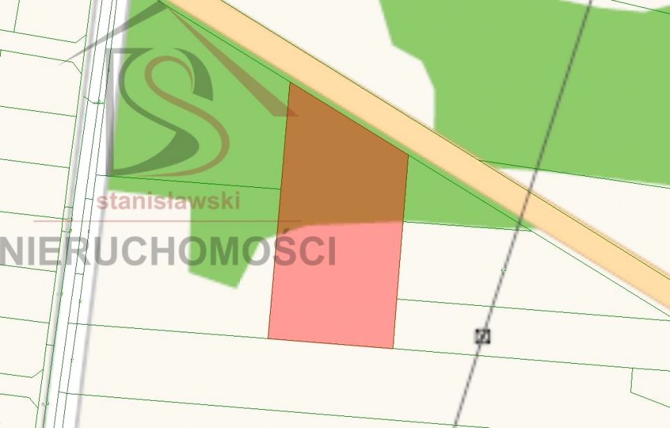 Działka usługowa Zawada